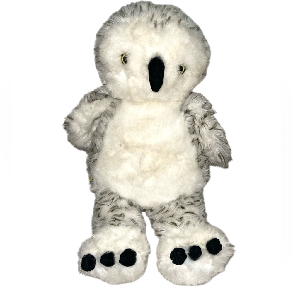 BUILD A BEAR WORKSHOP SPOTTED TURNER SNOWY OWL